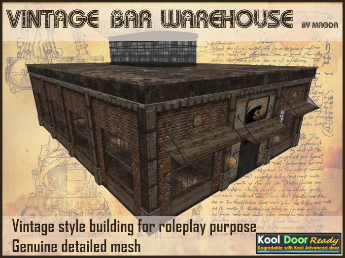 Second Life Marketplace [MC] Vintage Bar Warehouse